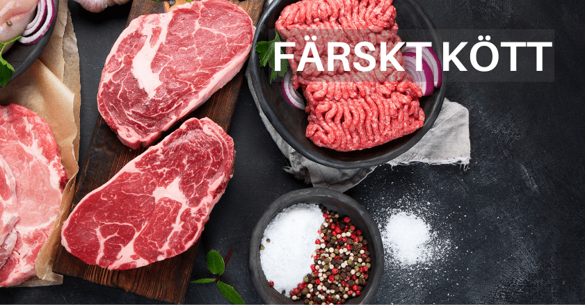 KÖP FÄRSKT KÖTT